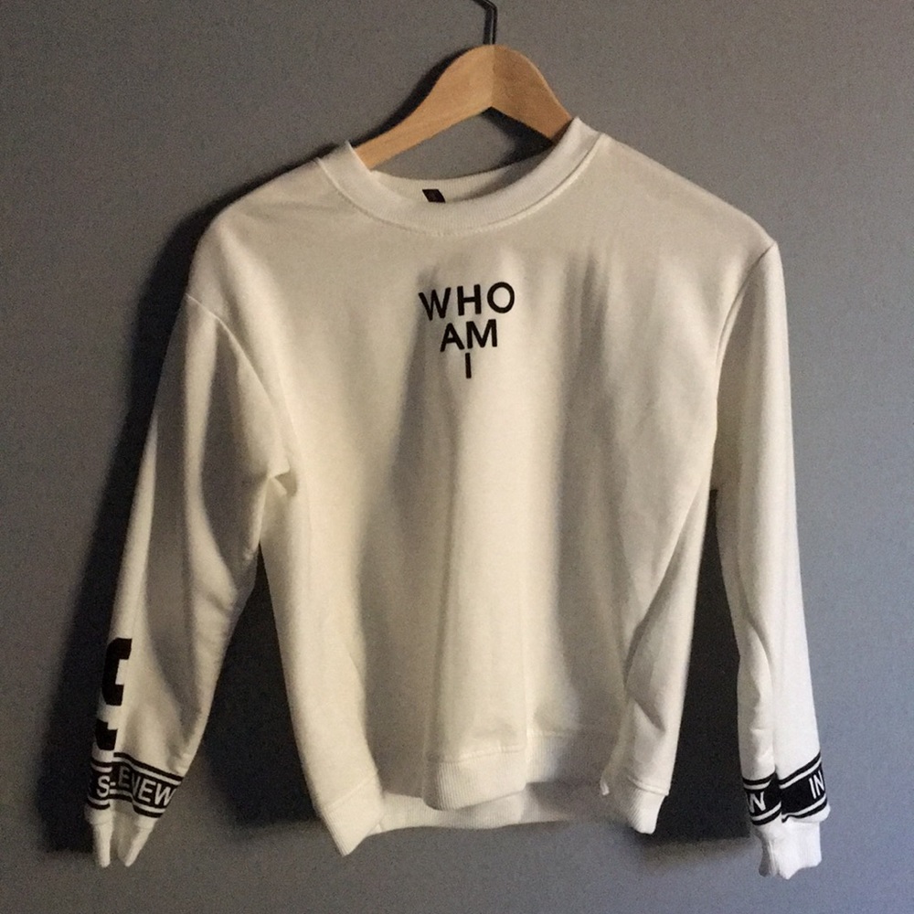 White Sweatshirt